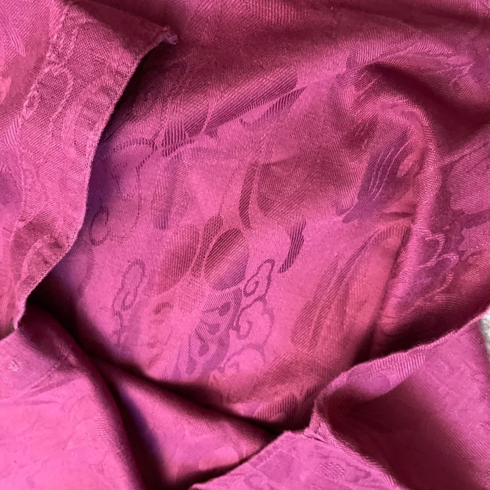 Burgundy button down - Picture 6 of 7